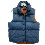 [M] Number Nine Denim Goose Down Puffer Vest