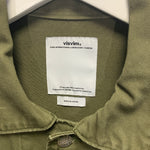 [M] Visvim 17SS Bucky Coverall Jacket Smock Coat DMGD Chino Olive