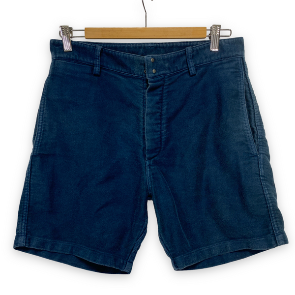 [M] Visvim ICT 14SS Pastoral Shorts N.D. (Natural Dye) Moleskin Indigo