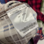 [XS] Needles Rebuild 7 Cut Oversized Flannel Shirt