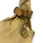 Kapital #6 Cotton Canvas Little Snufkin Bag Olive