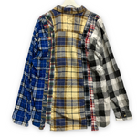 [XL] Needles Rebuild 7 Cut Oversized Flannel Shirt