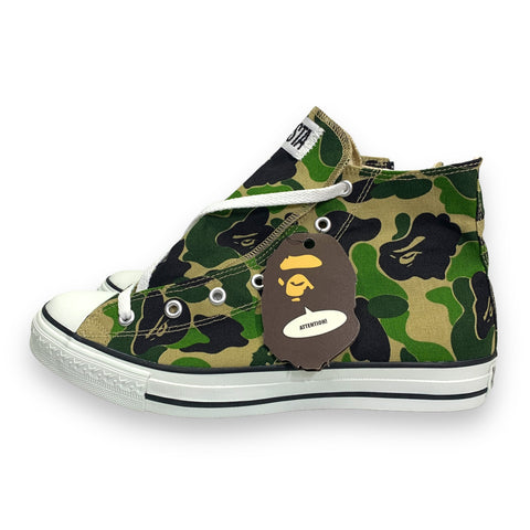 [9.5] DS! A Bathing Ape Bape Sta Hi 1st Camo 'Chuck Taylor'