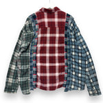 [OS] Needles Rebuild 7 Cut Oversized Flannel Shirt