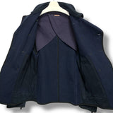 [M] Kapital Kendo-gi Indigo Sashiko Pea Coat