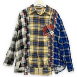 [XL] Needles Rebuild 7 Cut Oversized Flannel Shirt