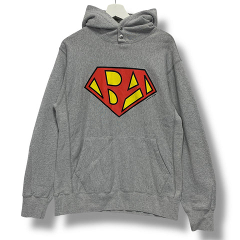 [M] A Bathing Ape Bape Vintage Superman Logo Pullover Hoodie Sweatshirt