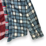 [OS] Needles Rebuild 7 Cut Oversized Flannel Shirt