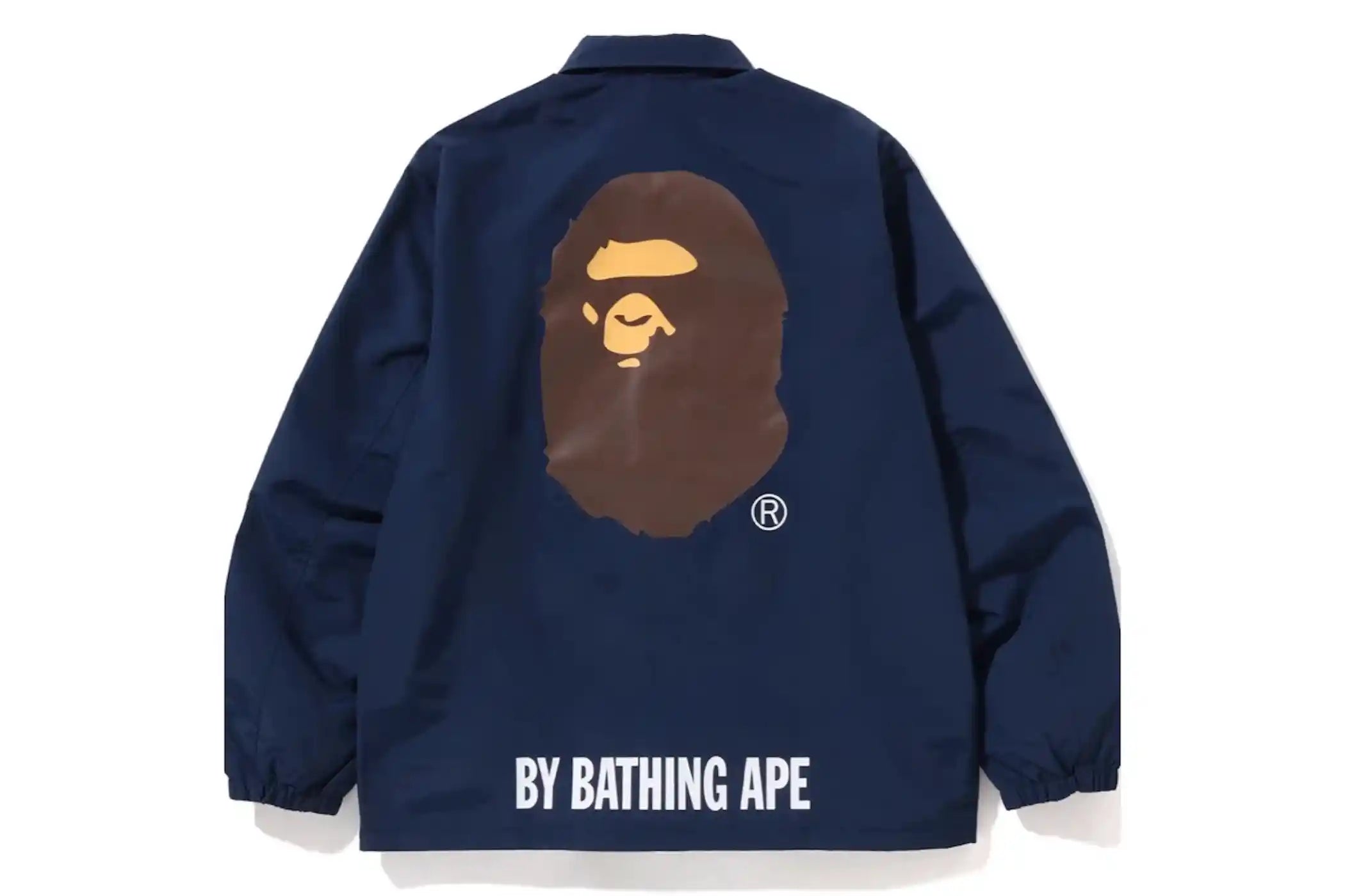 S~2XL] DS! BAPE 2023 NEW YEARS BAPE HEAD LOGO COACH JACKET –  StylisticsJapan.com