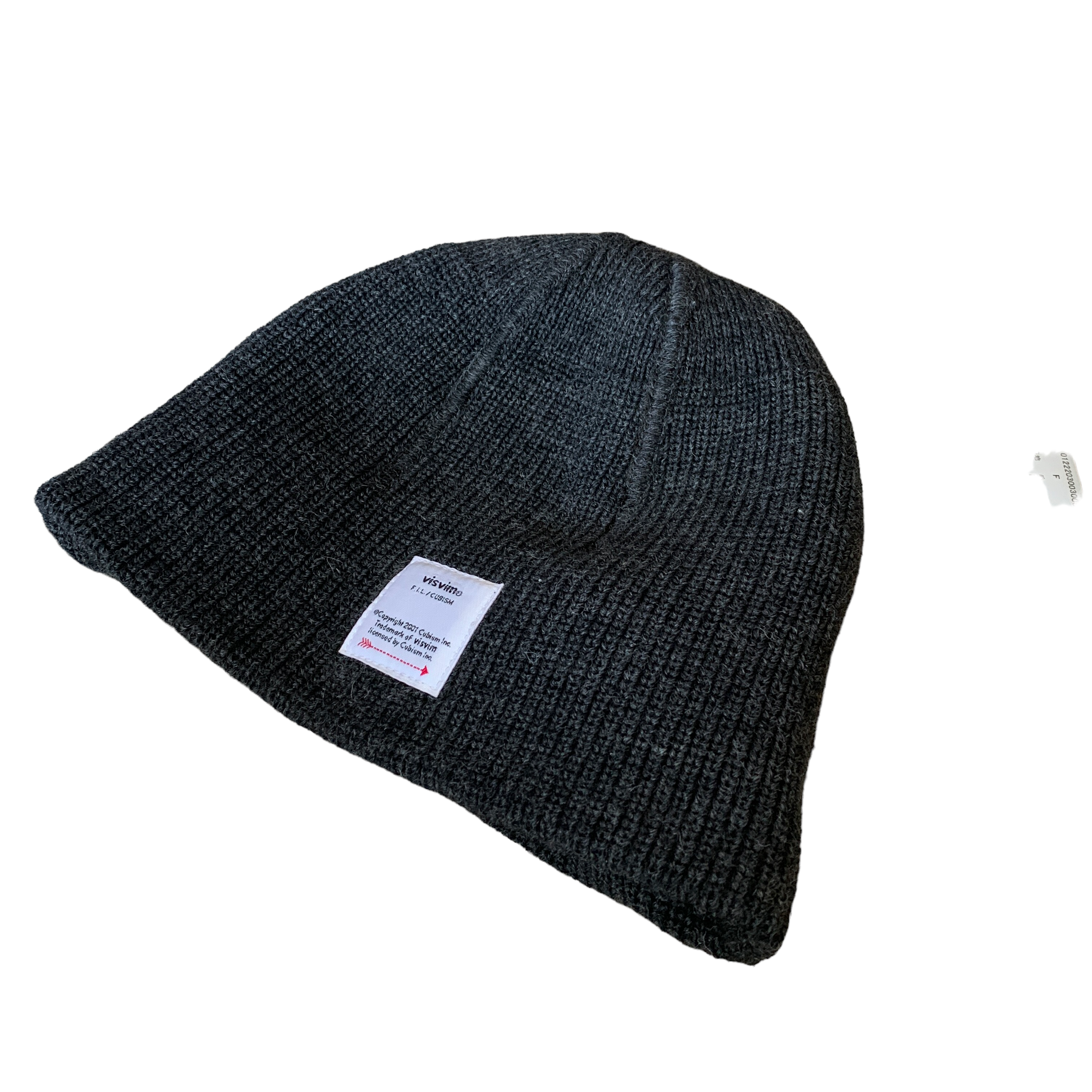 Visvim 22AW Wool Linen Watch Cap Knit Beanie Gray