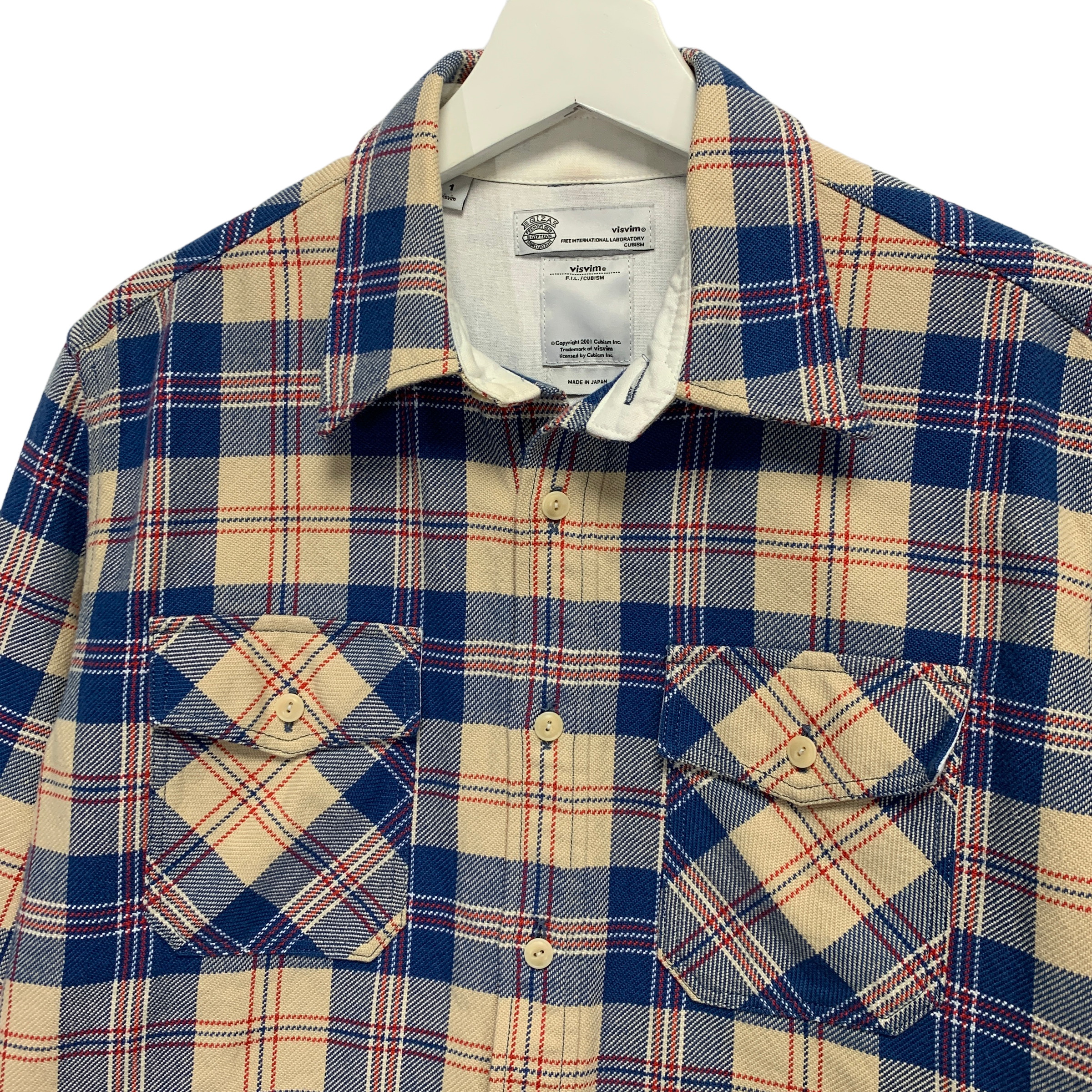 S] Visvim 12 AW Black Elk Check Flannel LS Shirt – StylisticsJapan.com