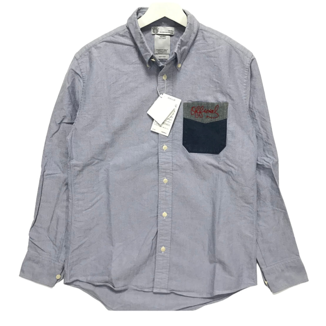 [S] VISVIM 15SS Official Pocket Oxford L/S Shirt Giza