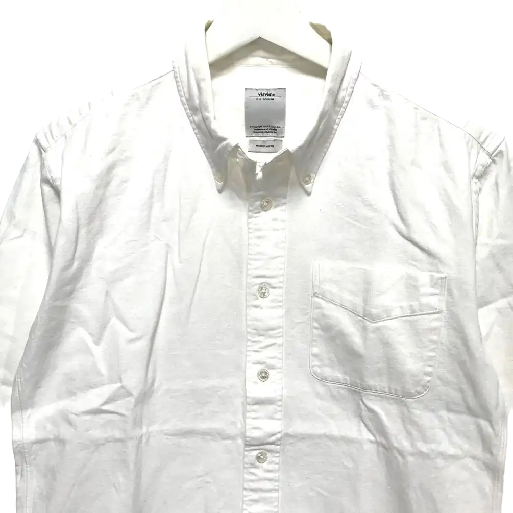 S] VISVIM 13AW V+V B.D. SHIRT L/S PIZI WHITE – StylisticsJapan.com