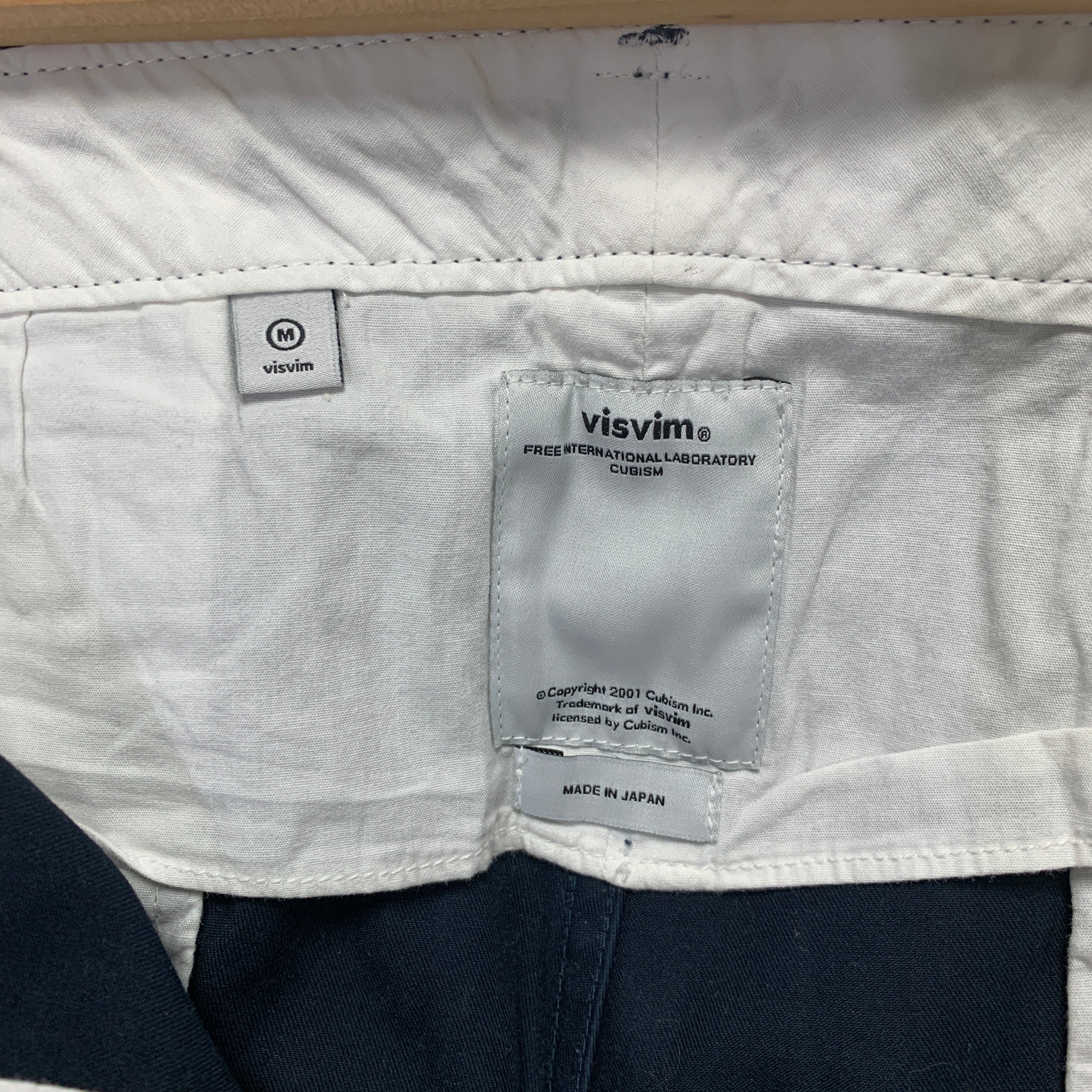 M] Visvim Slim Chino Pants Navy – StylisticsJapan.com