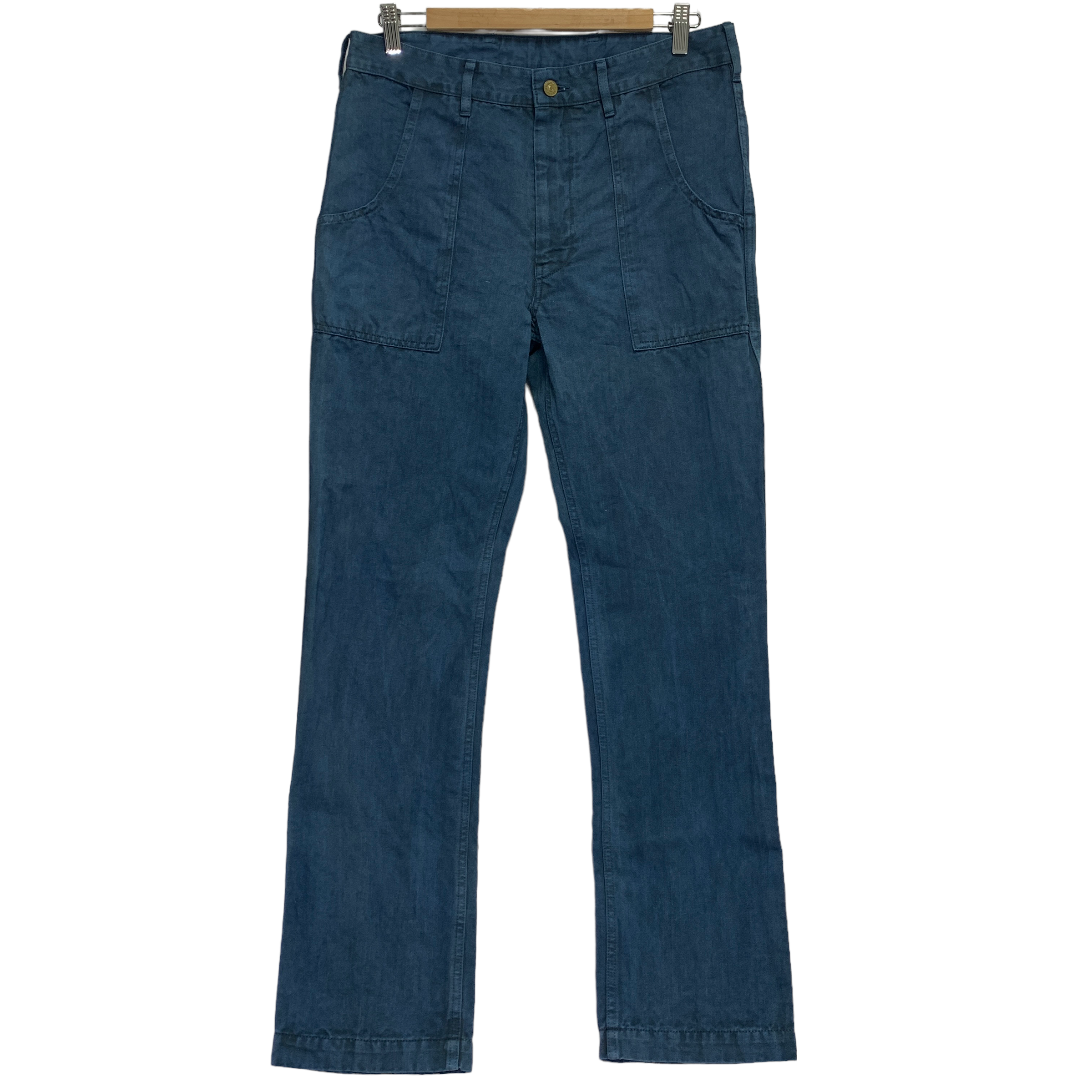 L] Visvim 13 AW Scout Pants Herringbone Indigo – StylisticsJapan.com