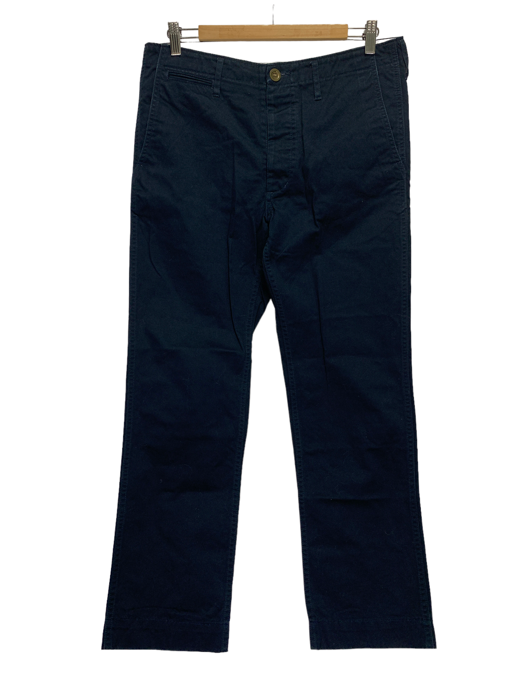 [M] Visvim Slim Chino Pants Navy – StylisticsJapan.com