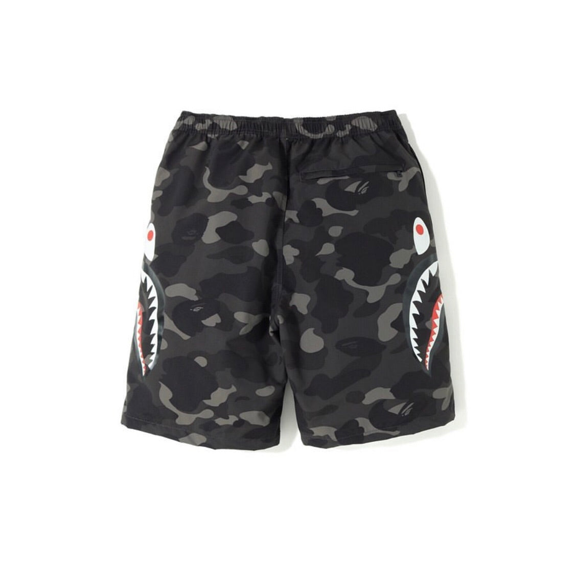 [S~L] DS! A Bathing Ape Bape Color Camo Side Shark Beach Pants Shorts