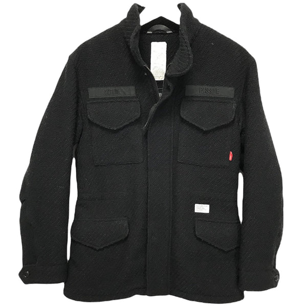 S] WTaps 07AW Knit Wool M-65 Jacket Black – StylisticsJapan.com