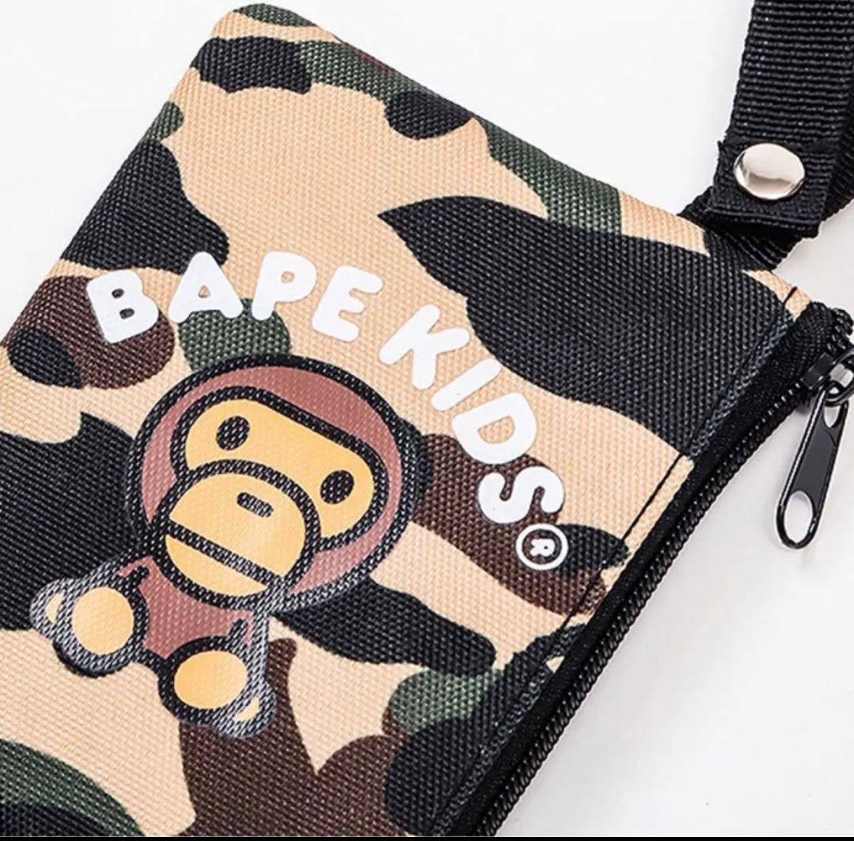 DS! A Bathing Ape Bape 1st Camo Cordura Camera Shoulder Bag Green –