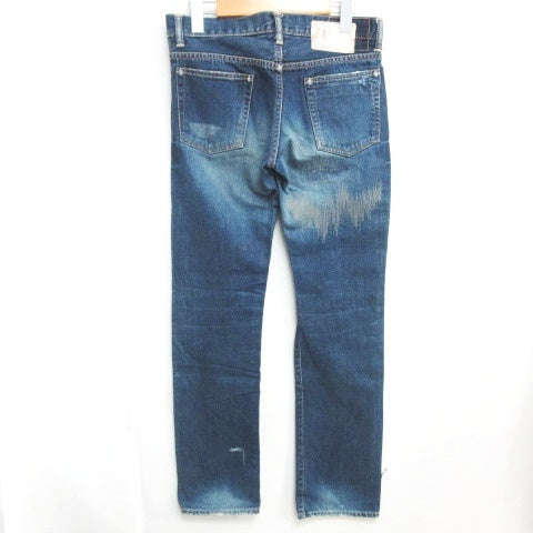 M] Visvim Fluxus 07 D1 Indigo Denim Jeans – StylisticsJapan.com