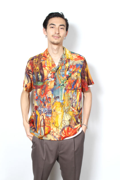 [L] DS! Wacko Maria 18SS Hekiga S/S Hawaiian Shirt