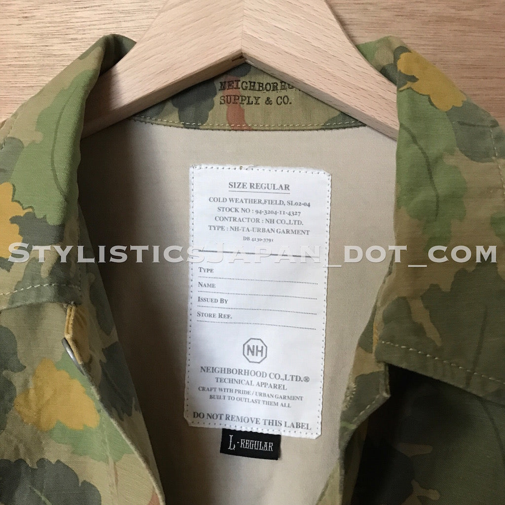 RARE! Neighborhood Factory Custom (1 or 2) Reef Mil BDU Shirt Green L