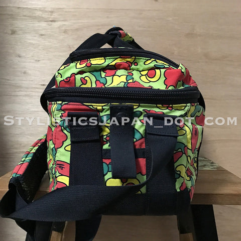 BAPE backpack red camo bag NIGO A Bathing Ape
