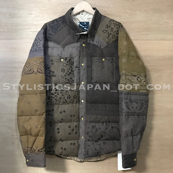 DS! Visvim ICT Kerchief Down Jacket N.D. Mud 4 XL – StylisticsJapan.com