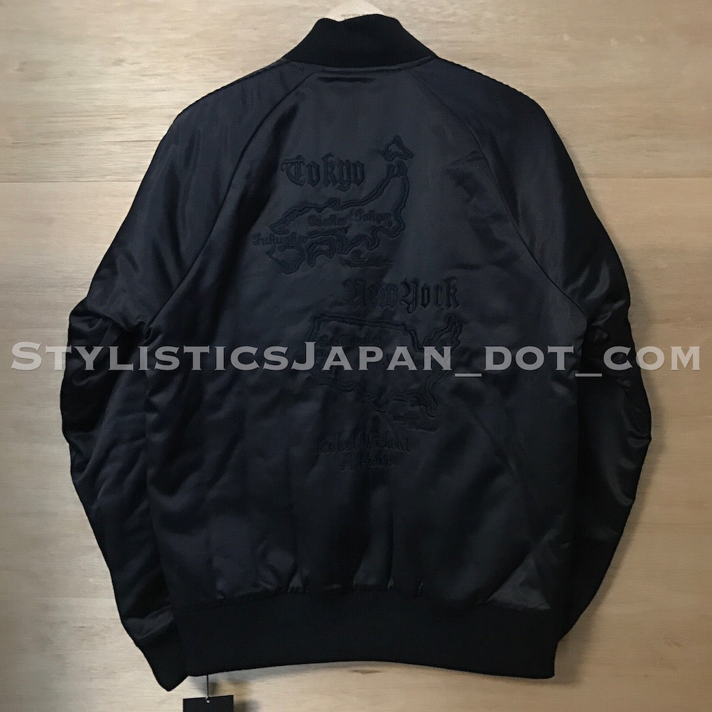 DS! Neighborhood x Supreme Souvenir Sukajan Jacket Black M