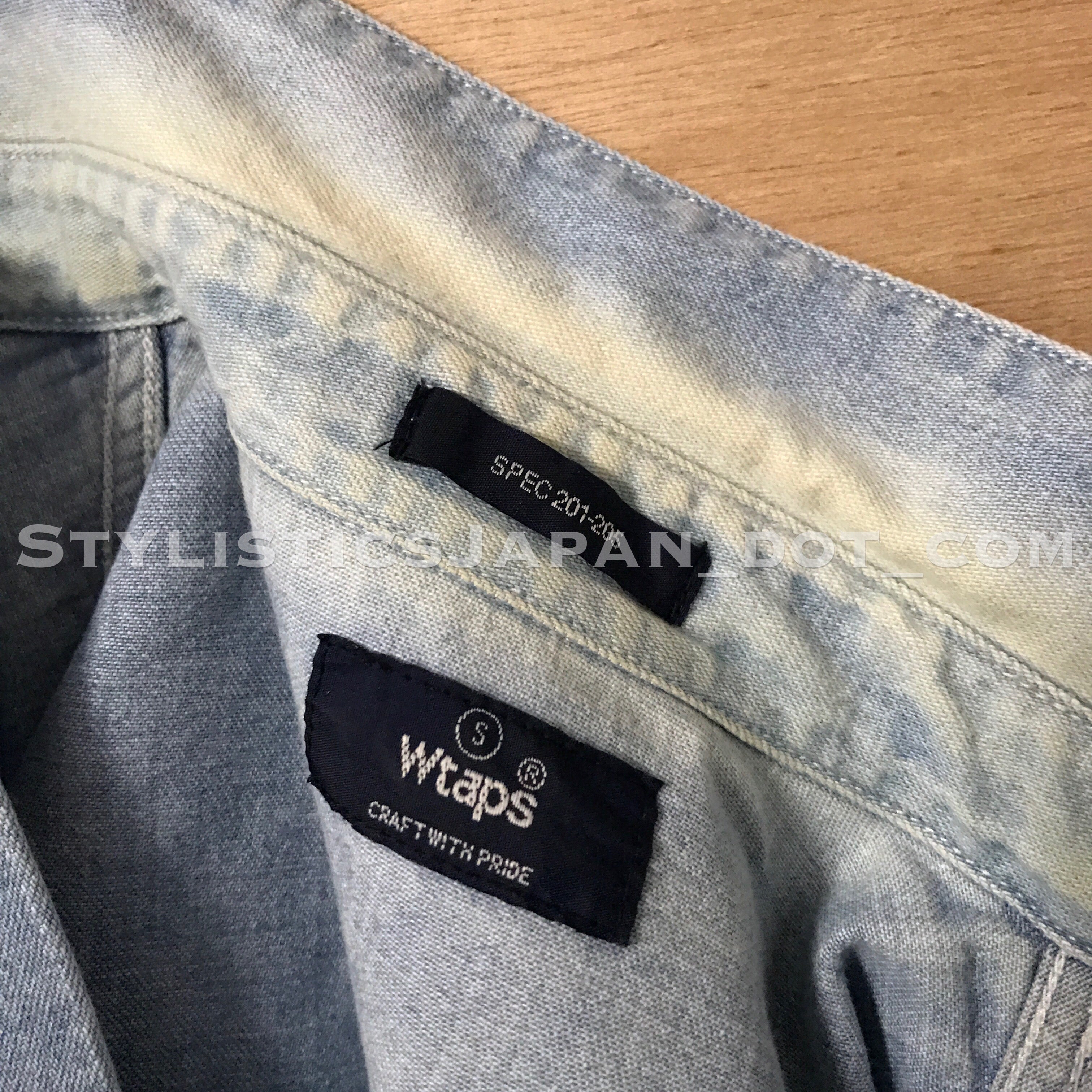 S] WTaps Revolutionary Warfare Allman Denim L/S Shirt Indigo