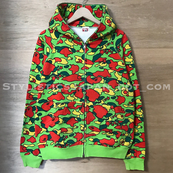 Bape psyche camo store hoodie