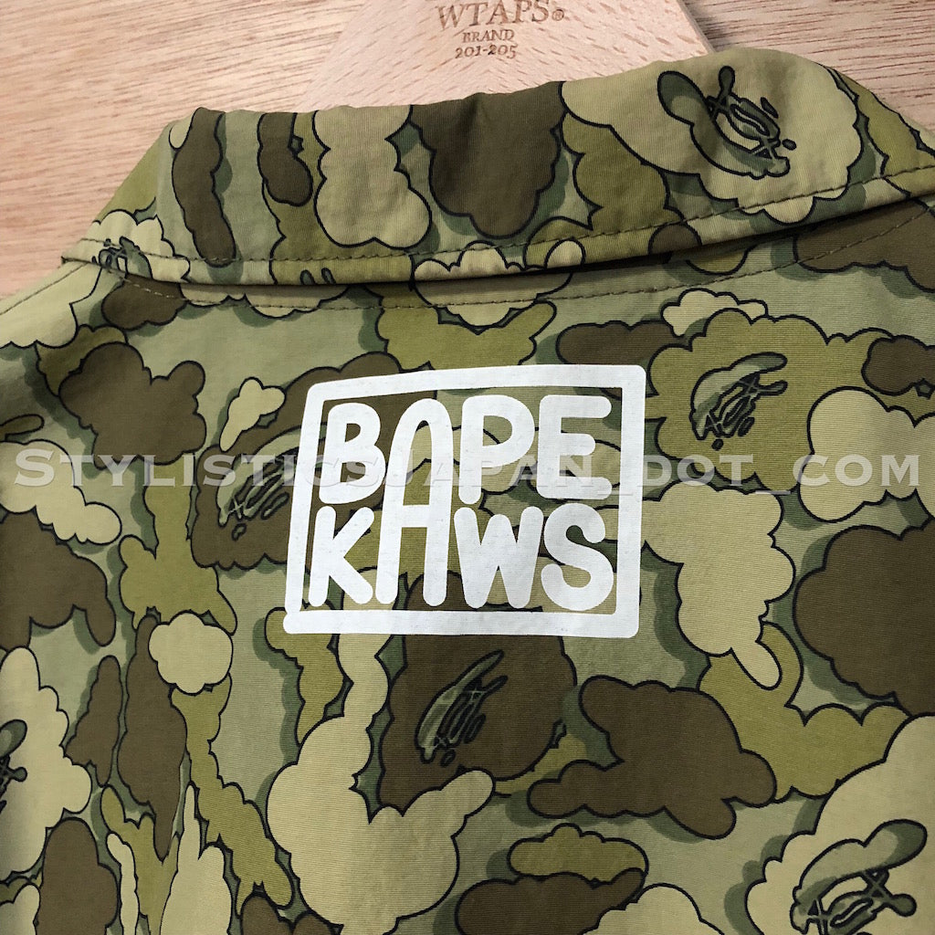 Bape x Kaws x Air Jordan 5 Camo carmeno_customs