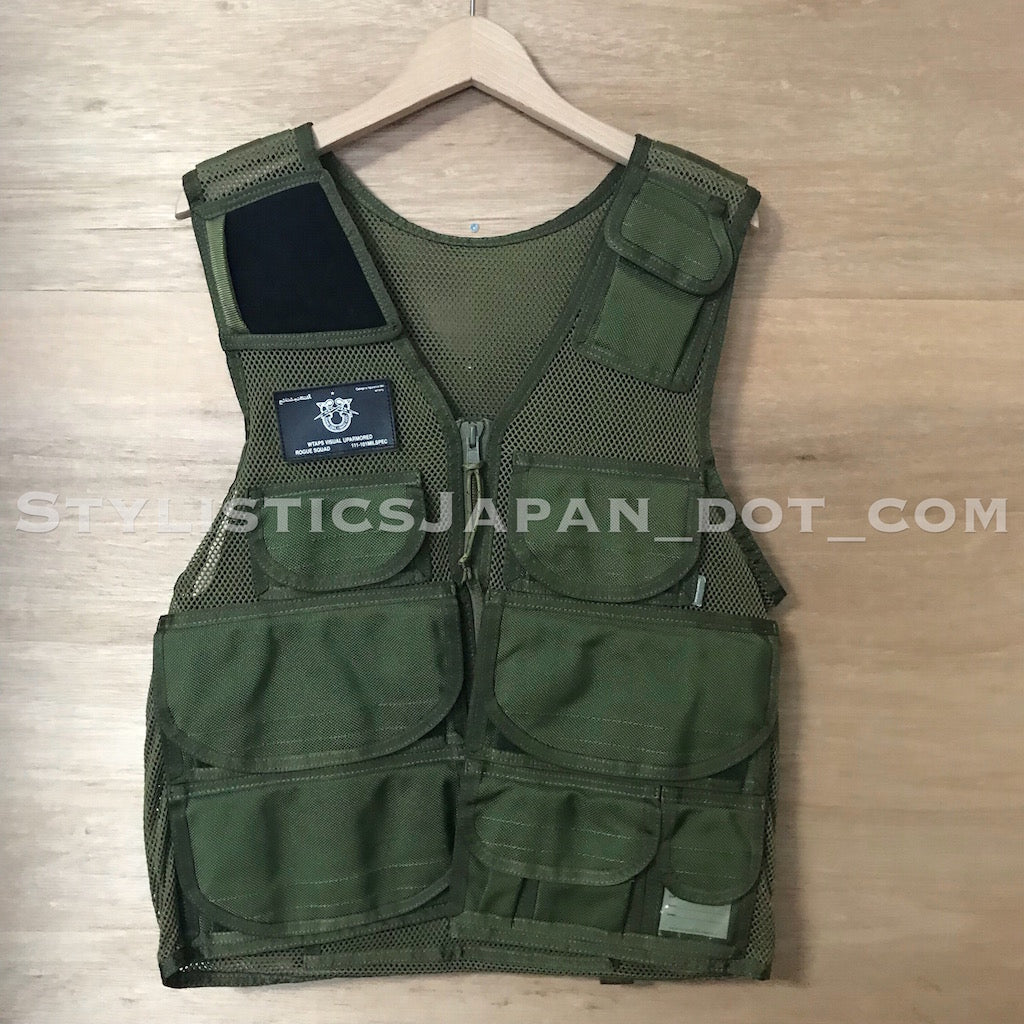 WTaps x Porter Vintage Readypack PARA D.E.L.T.A. Vest Olive L