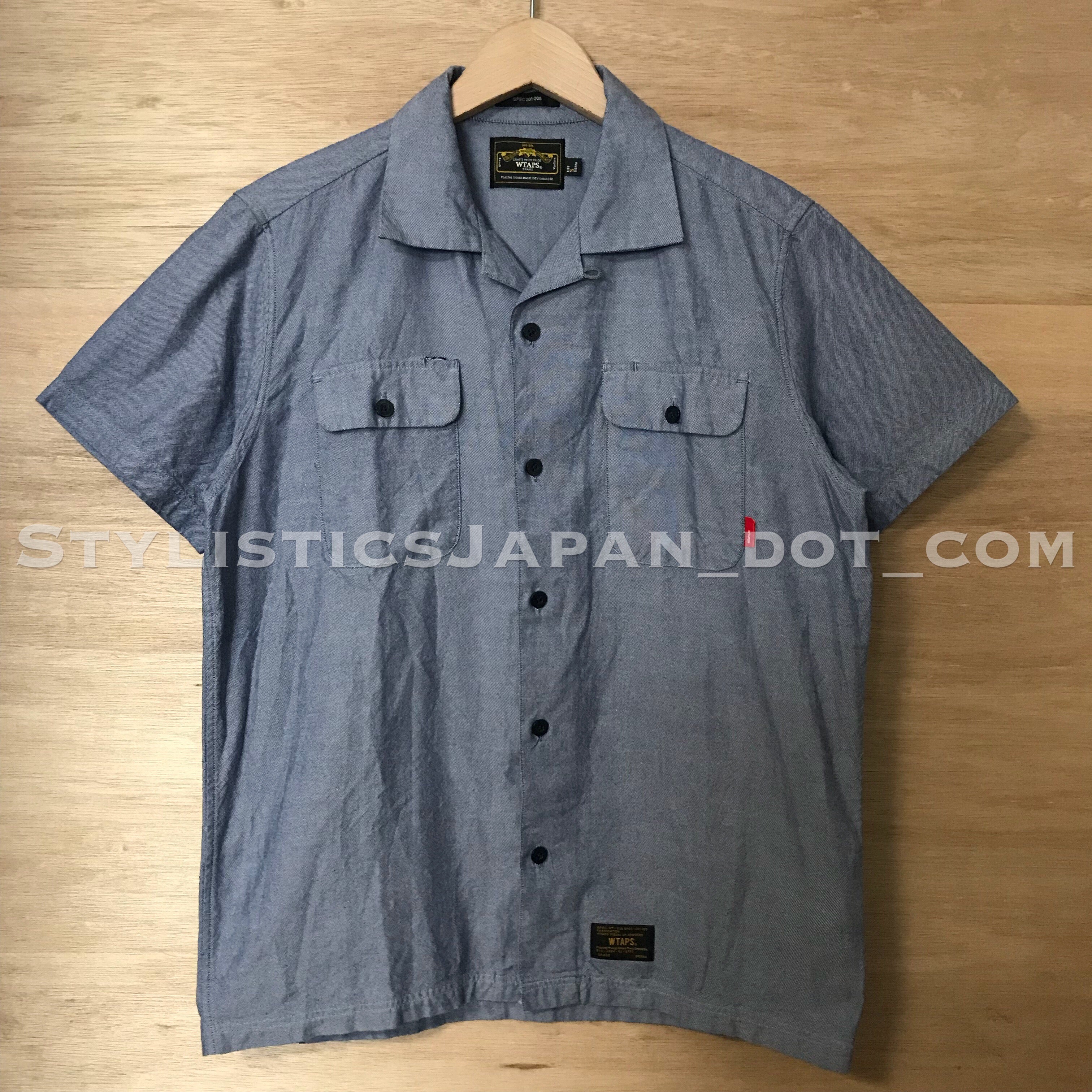 S] WTaps Vatos Shirt S/S Blue – StylisticsJapan.com