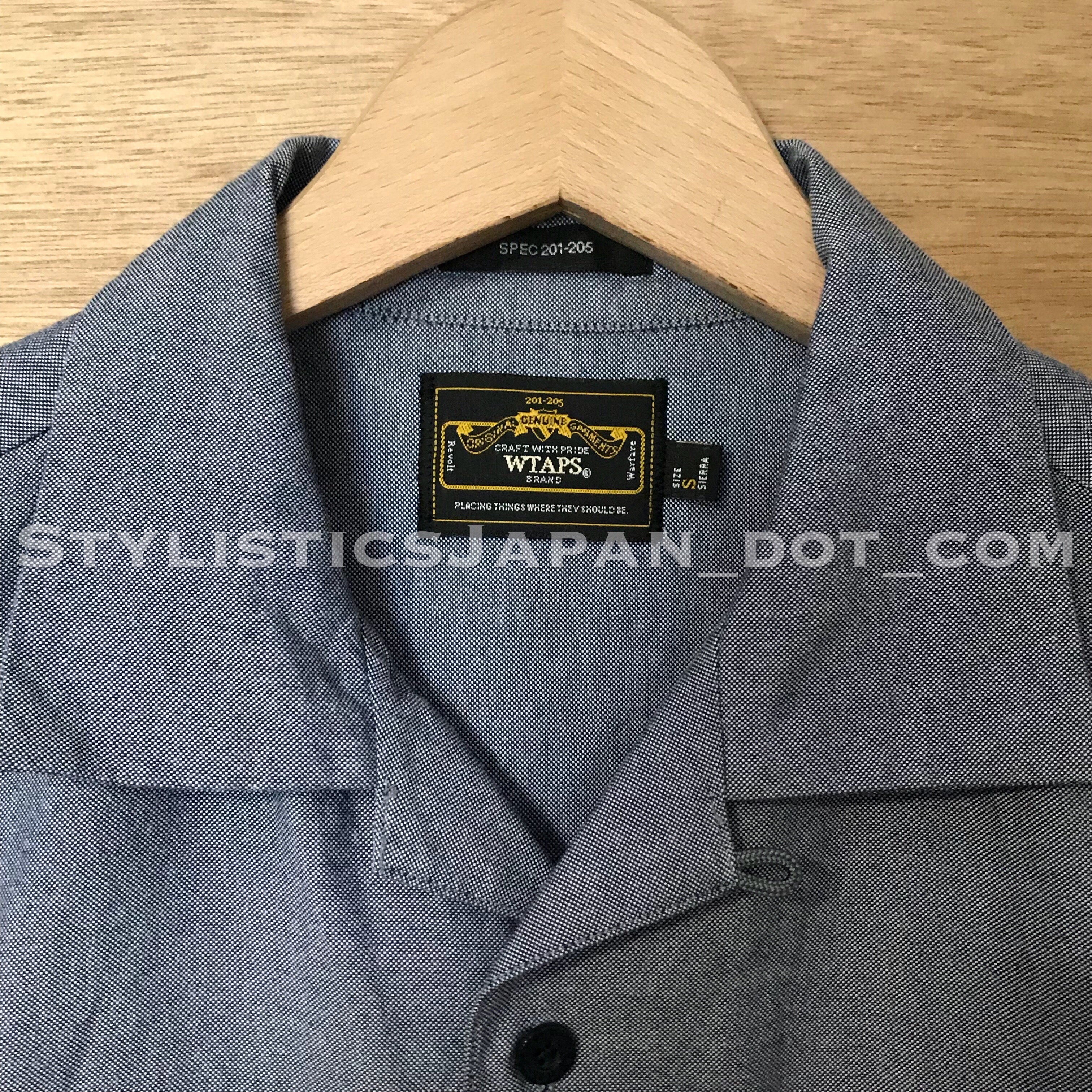 [S] WTaps Vatos Shirt S/S Blue – StylisticsJapan.com