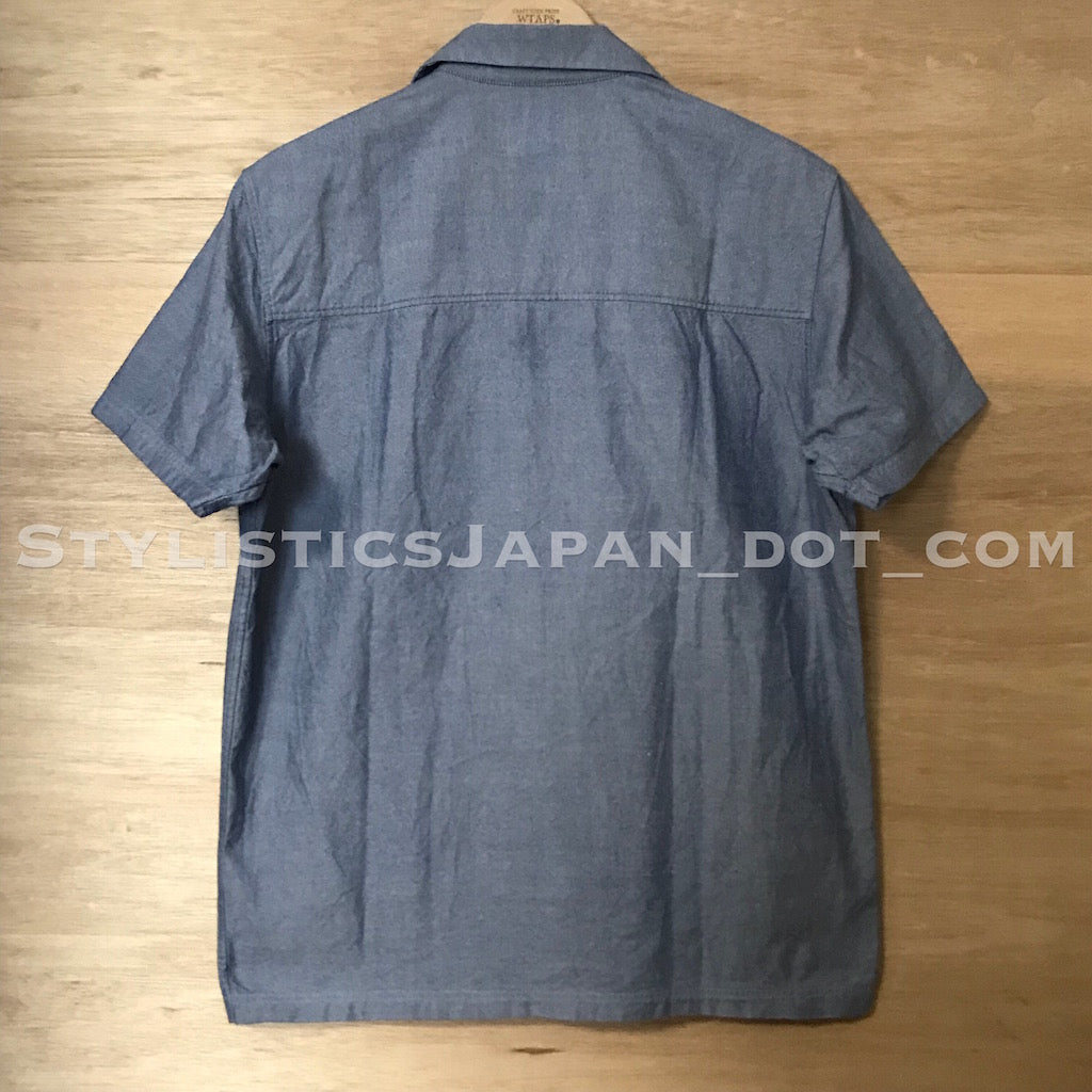 S] WTaps Vatos Shirt S/S Blue – StylisticsJapan.com