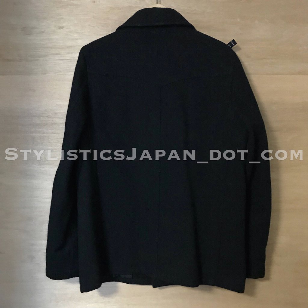 L] WTaps 12AW Wool CPO Jacket Black – StylisticsJapan.com