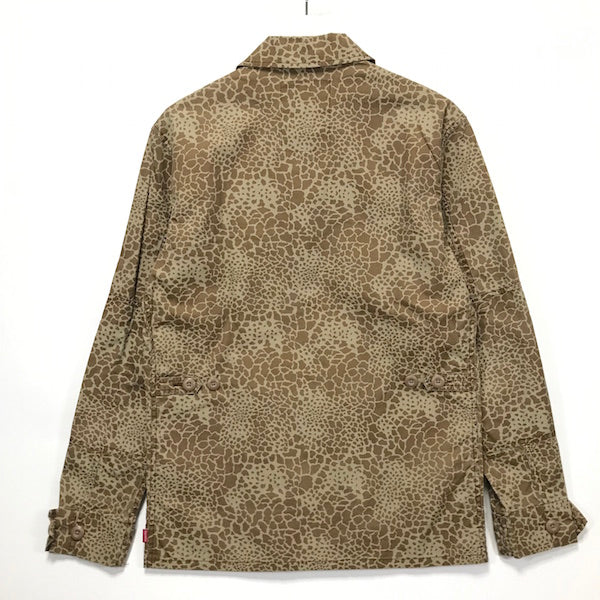 [S] Supreme Giraffe Camo Field Jacket Beige