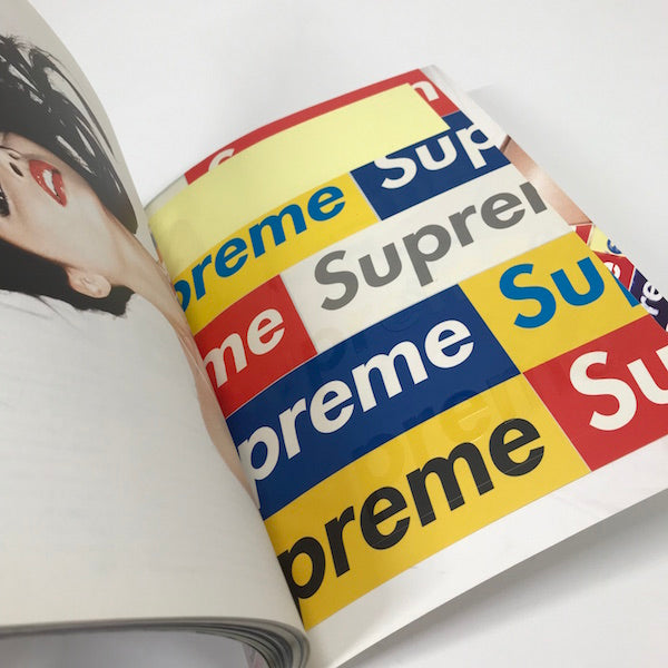 海外通販 Supreme box logo sticker magazine visla - アクセサリー