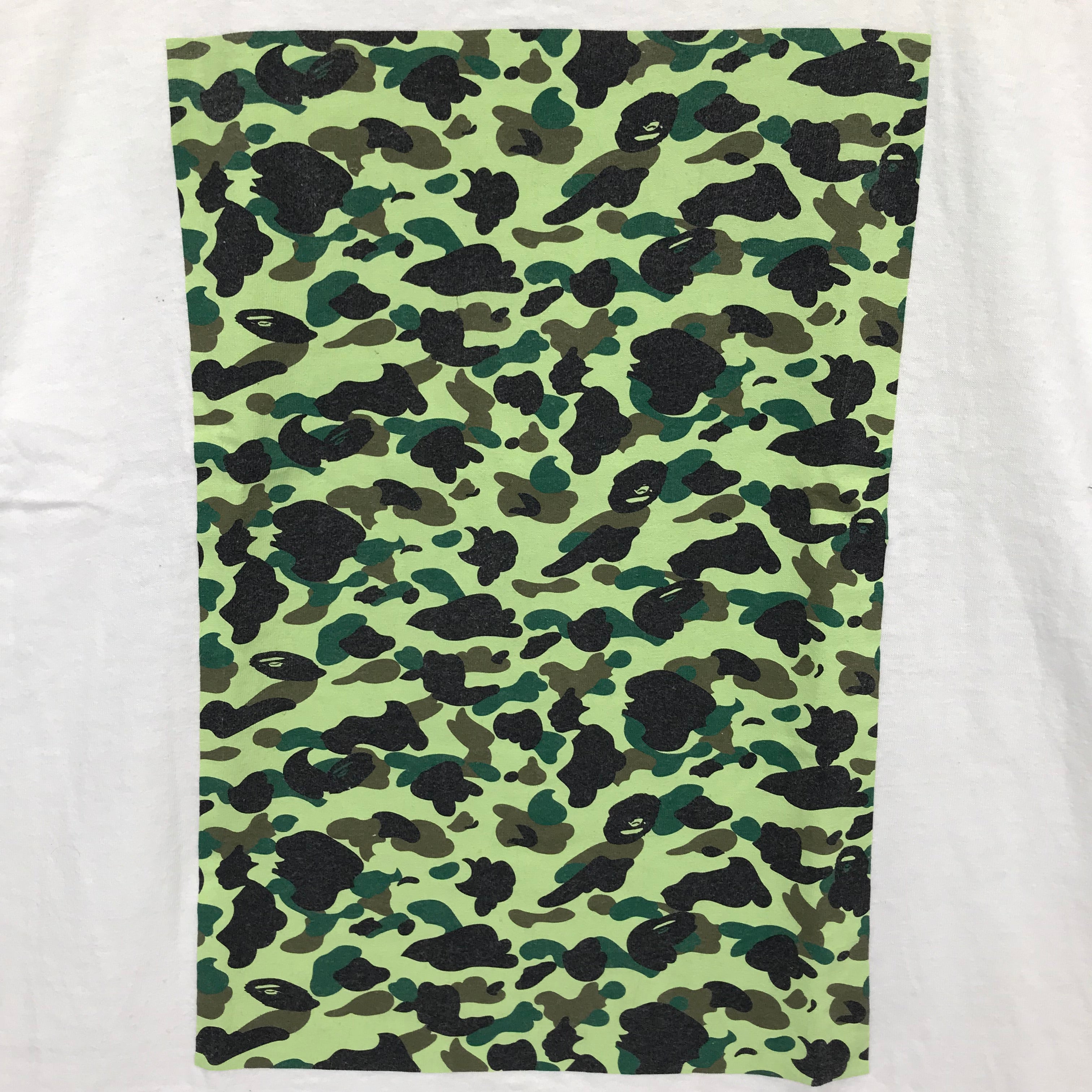 L] A Bathing Ape Bape Vintage '90s First 1st Camo Tee (Oneita