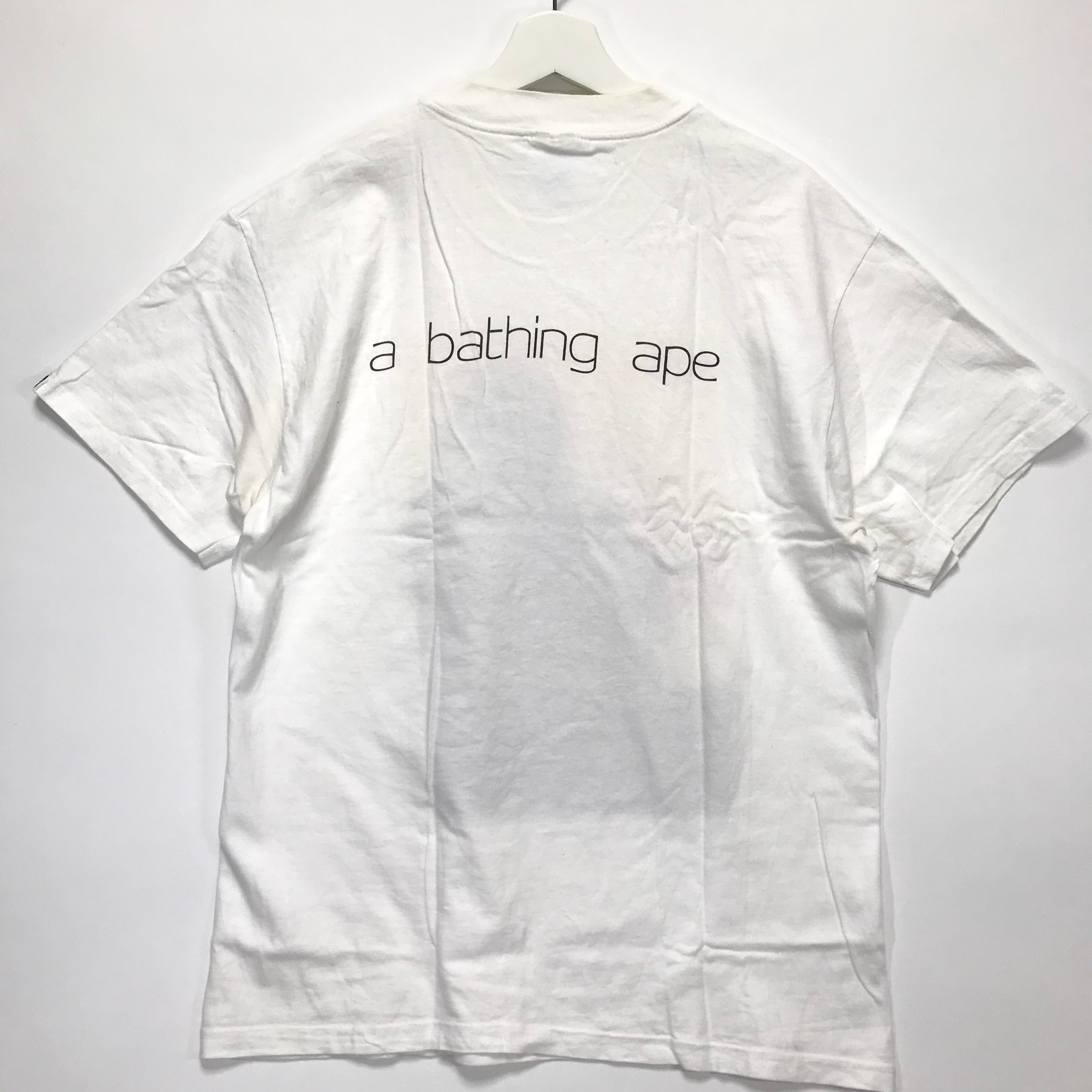 L] A Bathing Ape Bape x Futura Vintage Ape Soldier Tee (Hanes