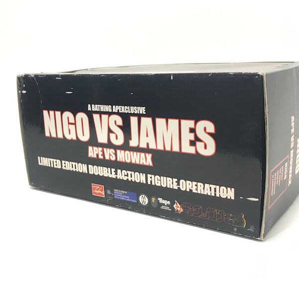 A Bathing Ape Bape x Mo Wax (UNKLE) Vintage James vs Nigo Figure