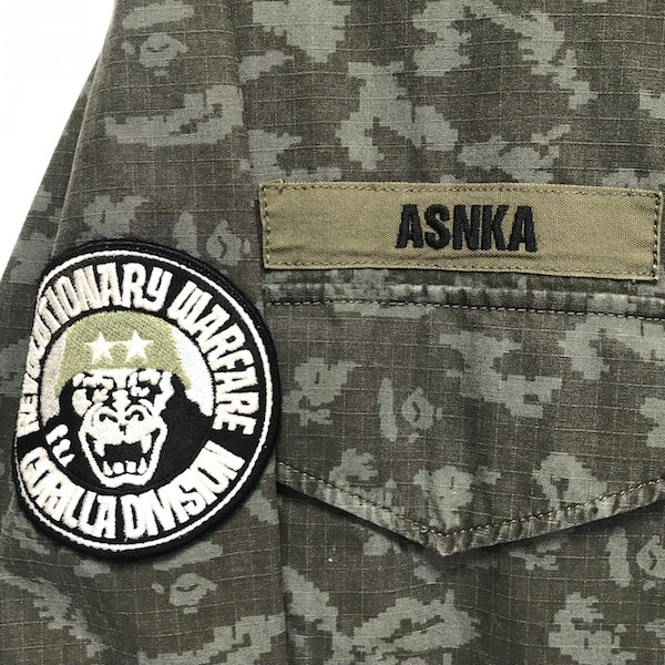 [L] A Bathing Ape Ursus Bape x WTaps Bapexclusive Limited Digicamo M-65  Jacket