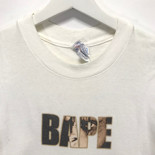 [M] A Bathing Ape Bape Vintage '90s Stash Ape Face Tee (Hanes)