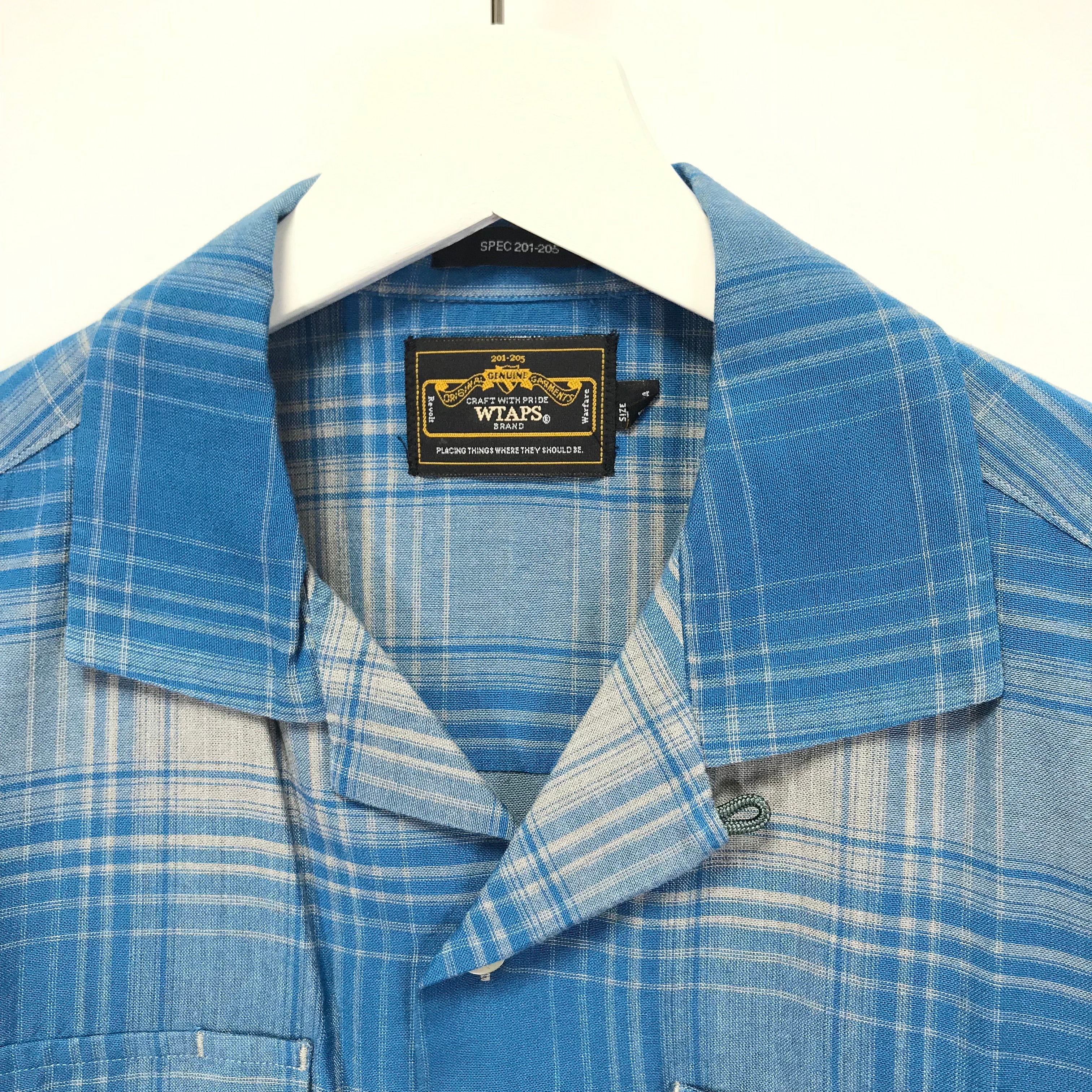 S] WTaps Vatos L/S Shirt Blue – StylisticsJapan.com