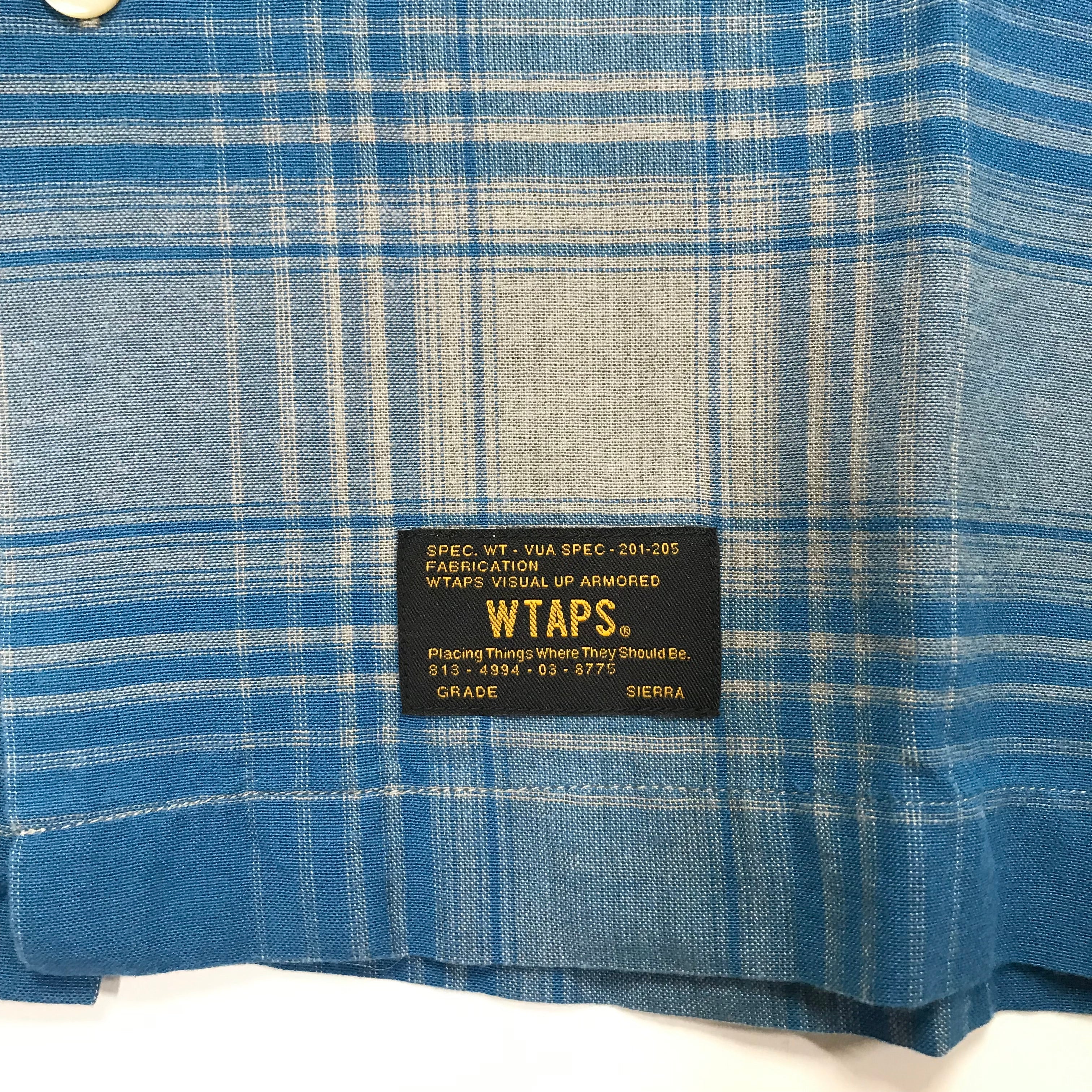 S] WTaps Vatos L/S Shirt Blue – StylisticsJapan.com