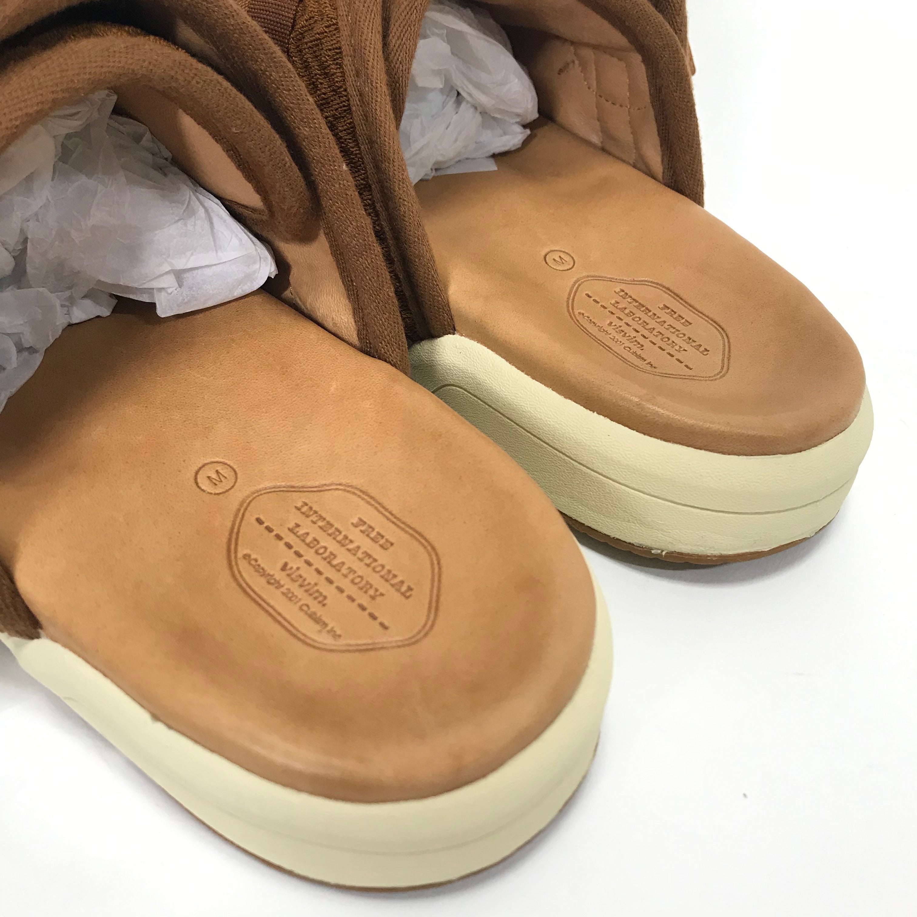 M DS Visvim Christo Sandals Light Brown StylisticsJapan