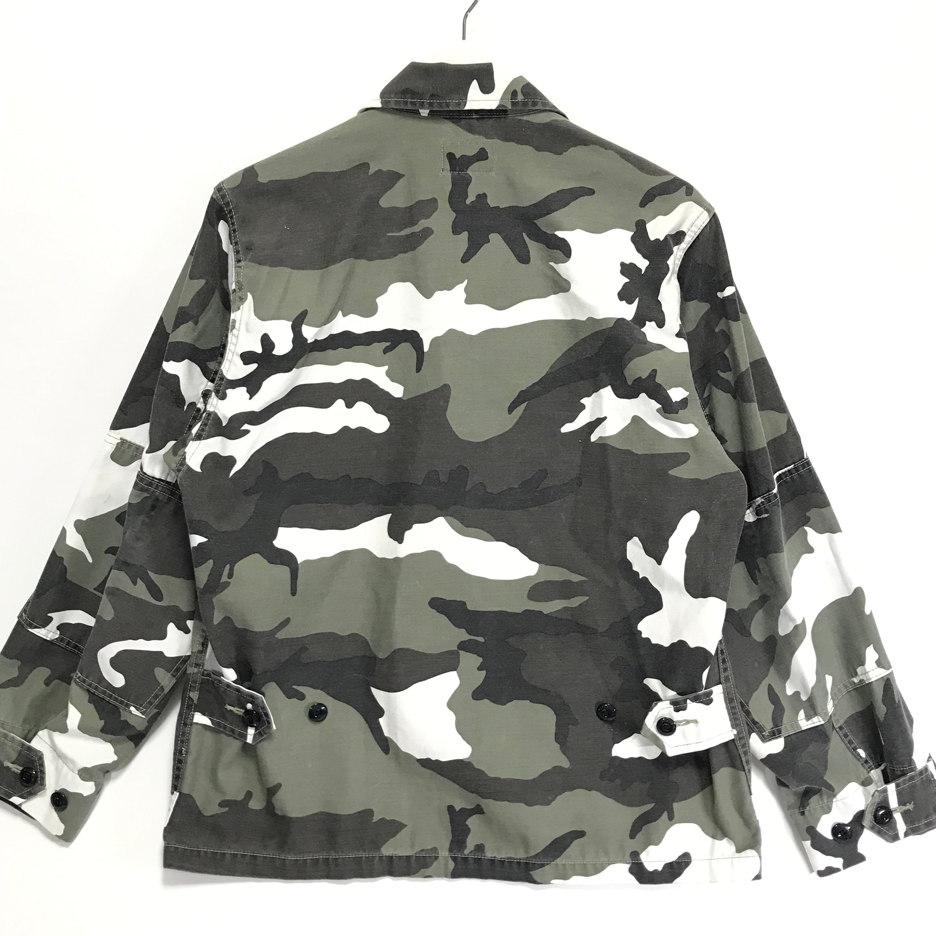 Pixel wtaps jungle LS 02 CAMO woodland LARGE ...