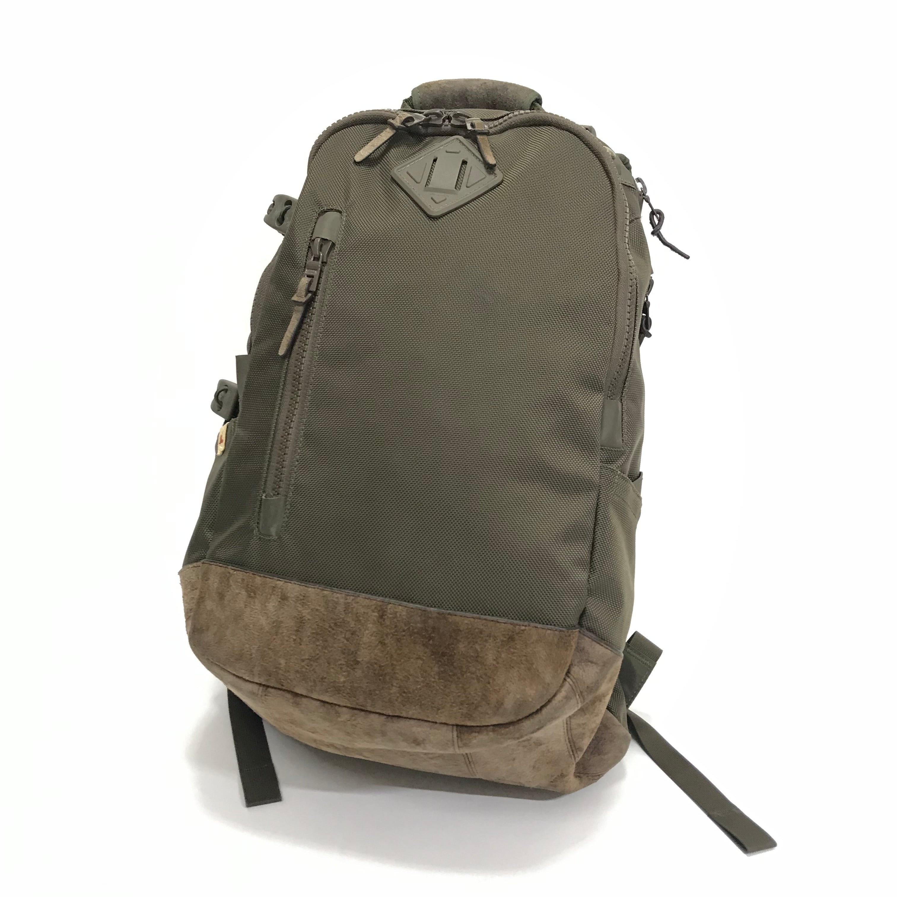 Visvim 20L Cordura Ballistic Nylon Backpack Olive