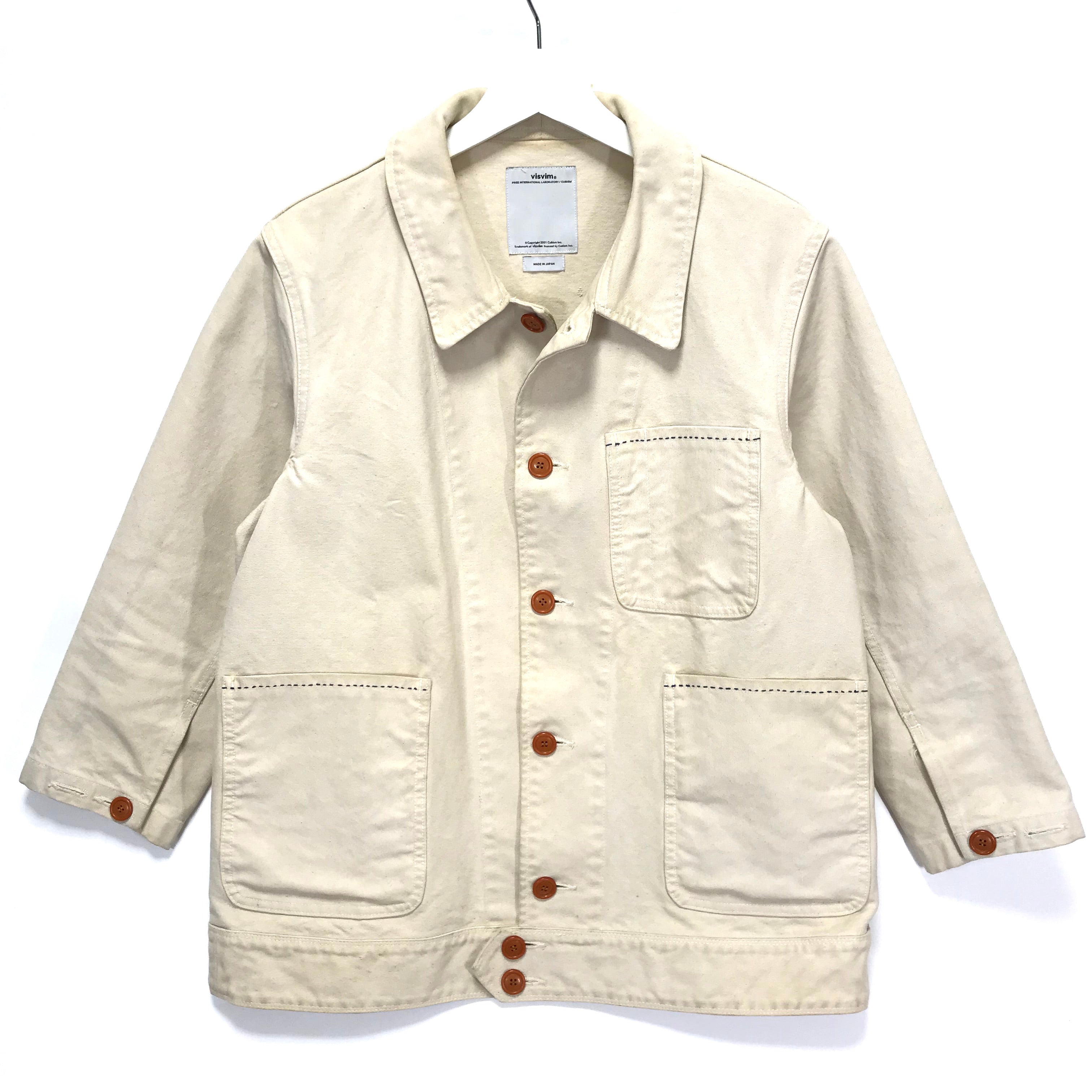 M] Visvim Benny Coverall Jacket Ivory – StylisticsJapan.com